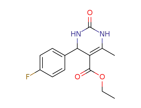 Molecular Structure of 5937-24-6 (ETHYL 4-(4-FLUOROPHENYL)-1 2 3 4-TETRAH&)