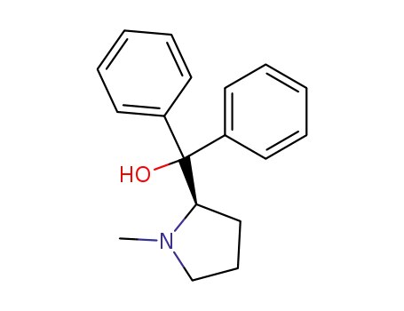 Molecular Structure of 144119-12-0 ((R)-alpha,alpha-Diphenylmethylprolinol)