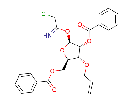 3-O-Allyl-2,5-di-O-benzoyl-β-D-ribofuranosyl trichloroacetimidate