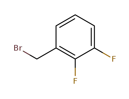 Molecular Structure of 113211-94-2 (2,3-Difluorobenzyl bromide)