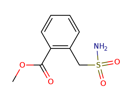 112941-26-1,o-Carbomethoxybenzyl sulfonamide,2-(Methoxycarbonyl)benzylsulfonamide;Methyl 2-[(aminosulfonyl)methyl]benzoate;[2-(Methoxycarbonyl)phenyl]methanesulfonamide;