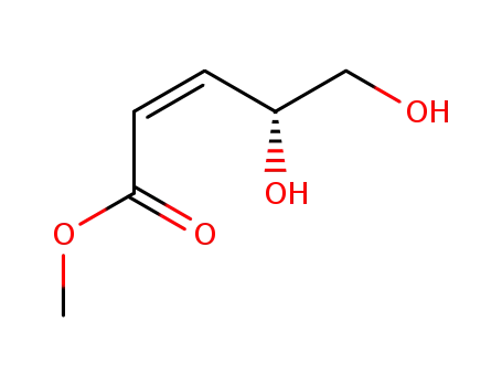 (Z)-(R)-4,5-Dihydroxy-pent-2-enoic acid methyl ester