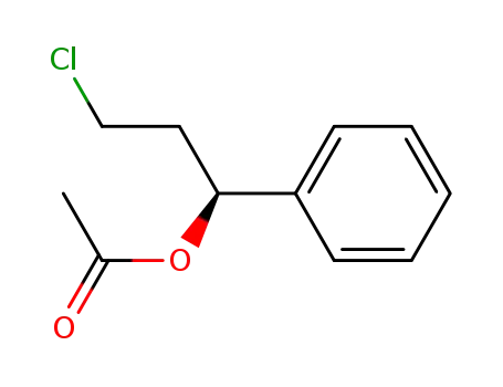 (S)-3-chloro-1-phenyl-1-propyl acetate