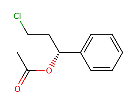 (R)-3-chloro-1-phenyl-1-propyl acetate
