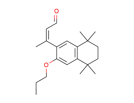 (2Z)-3-[5,6,7,8-tetrahydro-5,5,8,8-tetramethyl-2-(n-propyloxy)naphthalen-3-yl]but-2-en-1-al