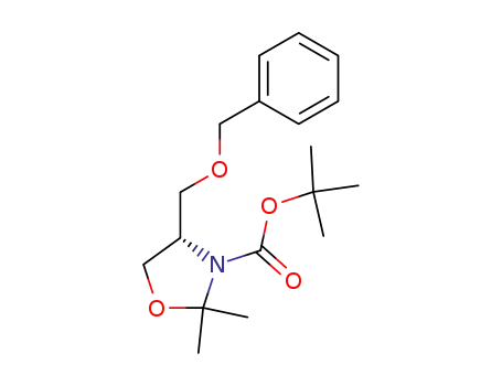 (S)-4-Benzyloxymethyl-2,2-dimethyl-oxazolidine-3-carboxylic acid tert-butyl ester