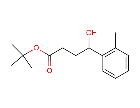 t-butyl 4-hydroxy-4-(2-methylphenyl)butanoate
