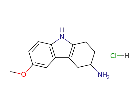 3-Amino-6-methoxy-1,2,3,4-tetrahydrocarbazole hydrochloride