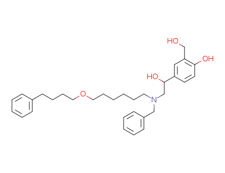 1,3-Benzenedimethanol,4-hydroxy-a1-[[[6-(4-phenylbutoxy)hexyl](phenylmethyl)amino]methyl]-