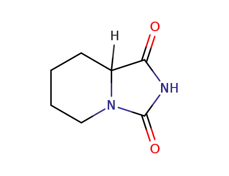 Molecular Structure of 4705-52-6 (TETRAHYDROIMIDAZO[1,5-A]PYRIDINE-1,3(2H,5H)-DIONE)