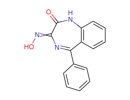 5-phenyl-1H-benzo[e][1,4]diazepine-2,3-dione 3-oxime