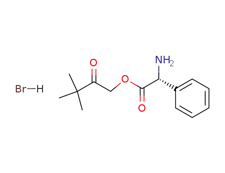 (R)-Amino-phenyl-acetic acid 3,3-dimethyl-2-oxo-butyl ester; hydrobromide