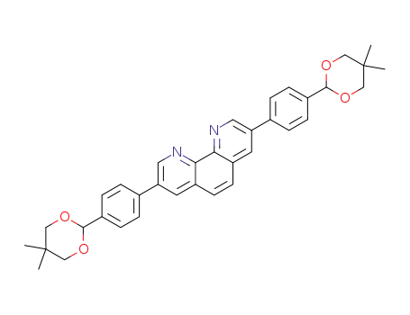 3,8-di[p-(5,5-dimethyl-1,3-dioxan-2-yl)]phenyl-1,10-phenanthroline