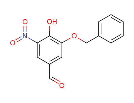 3-Benzyloxy-4-hydroxy-5-nitro-benzaldehyde