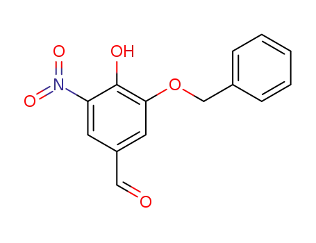 3-benzyloxy-4-hydroxy-5-nitro-benzaldehyde