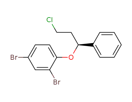(S)-2,4-dibromo-1-(3-chloro-1-phenylpropoxy)-benzene