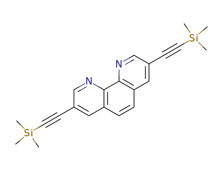 1,10-Phenanthroline, 3,8-bis[(trimethylsilyl)ethynyl]-(320573-10-2)