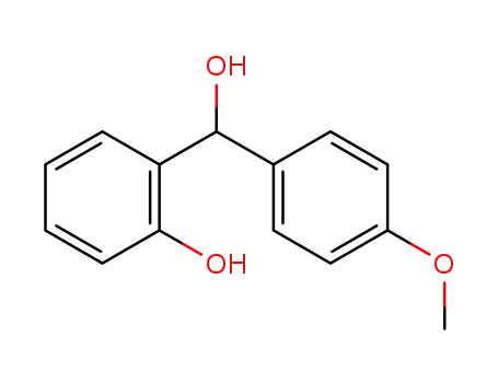 o-hydroxy-α-(p-anisyl)benzyl alcohol