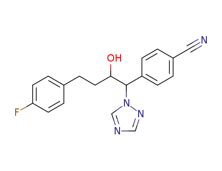 1-[1-(4-cyanophenyl)4-(4-fluorophenyl)-2-hydroxybutyl]-1,2,4-triazole