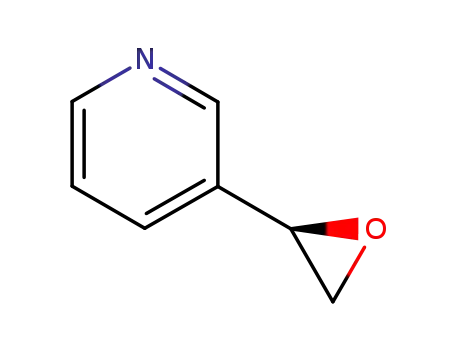 Molecular Structure of 174060-40-3 (Pyridine, 3-(2R)-oxiranyl- (9CI))