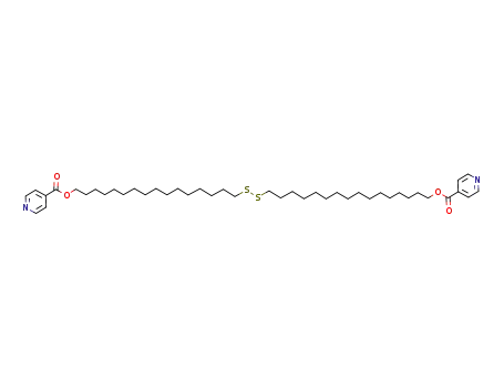 bis[16-((4-pyridinylcarbonyl)oxy)hexadecyl]disulfide