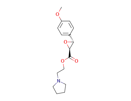 (2S,3R)-3-(4-Methoxy-phenyl)-oxirane-2-carboxylic acid 2-pyrrolidin-1-yl-ethyl ester