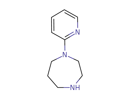 Molecular Structure of 287114-32-3 (1-(2-Pyridinyl)hexahydro-1H-1,4-diazepine)