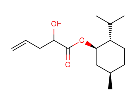 2-Hydroxy-pent-4-enoic acid (1R,2S,5R)-2-isopropyl-5-methyl-cyclohexyl ester