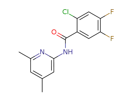 N-(4,6-dimethylpyridin-2-yl)-2-chloro-4,5-difluorobenzamide
