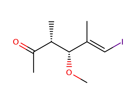 (3R,4R)-(E)-3,5-dimethyl-6-iodo-4-methoxyhex-5-en-2-one