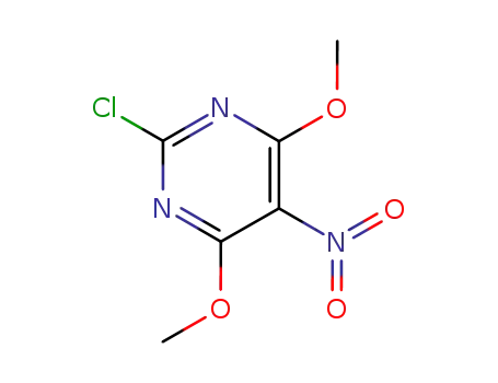 2-chloro-4,6-dimethoxy-5-nitro-pyrimidine