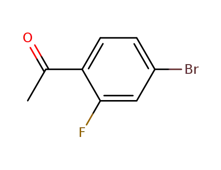 Molecular Structure of 625446-22-2 (4-BROMO-2-FLUOROACETOPHENONE)
