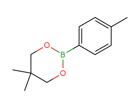 Molecular Structure of 380481-66-3 (4-methylbenzeneboronic acid neopentyl ester)