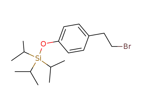 (4-(2-bromoethyl)phenoxy)triisopropylsilane