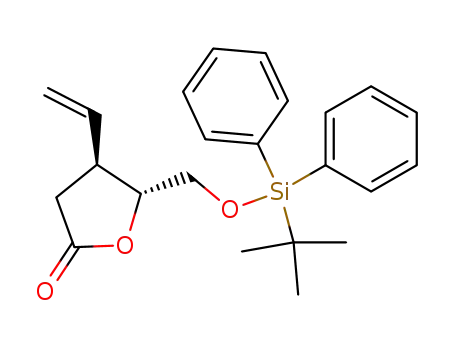 (4S,5R)-(-)-5-(tert-butyldiphenylsilanyloxymethyl)-4-vinyldihydrofuran-2-one