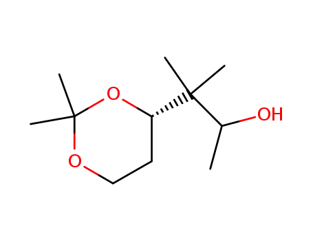 (4S)-4-(2-methyl-3(RS)-hydroxybut-2-yl)-2,2-dimethyl[1,3]dioxane