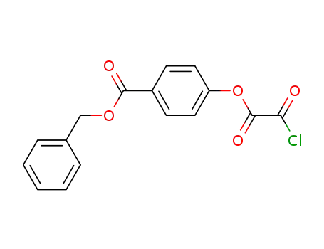 4-chlorooxalyloxy-benzoic acid benzyl ester