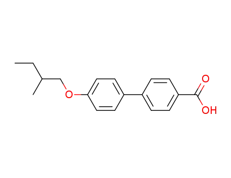 4-[4-(2-methylbutoxy)phenyl] benzoic acid