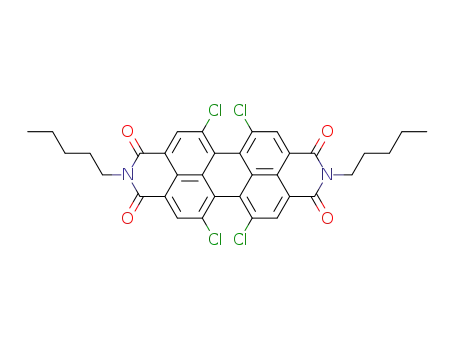 N,N'-dipentyl-1,6,7,12-tetrachloroperylene-3,4:9,10-bis(dicarboximide)