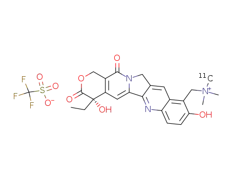 9-[([11C]trimethylammonium)methyl]-10-hydroxy-20(S)-camptothecin triflate