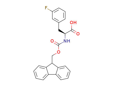 (S)-2-((((9H-fluoren-9-yl)methoxy)carbonyl)amino)-3-(3-fluorophenyl)propanoic acid