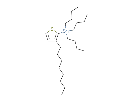 2-(tri-n-butylstannyl)-3-n-octylthiophene