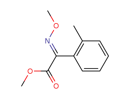 Molecular Structure of 120974-97-2 (Methyl 2-(MethoxyiMino)-2-o-tolylacetate)