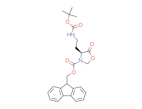 (S)-(3-fluoren-9-yl-9-methoxycarbonyl)-4-[2-(tert-butyloxycarbonylamino)ethyl]-5-oxazolidinone