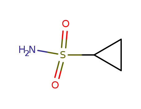 Molecular Structure of 154350-29-5 (Cyclopropanesulfonamide)