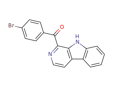 (4-bromophenyl)-(9H-β-carbolin-1-yl)-methanone