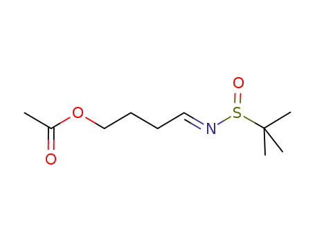 acetic acid 4-(2-methyl-propane-2-sulfinylimino)-butyl ester