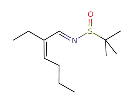 2-methyl-propane-2-sulfinic acid (2-ethyl-hex-2-enylidene)-amide