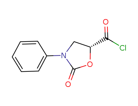 2-oxo-3-phenyl-oxazolidine-5-carbonyl chloride