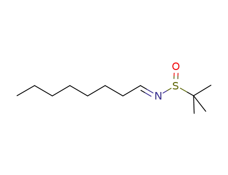 2-methyl-N-octylidenepropane-2-sulfinamide